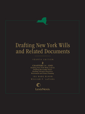 cover image of Drafting New York Wills and Related Documents